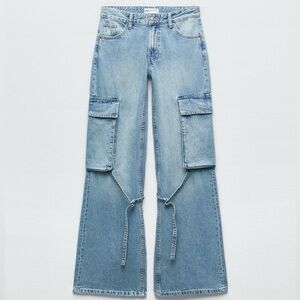 Zara Cargo Jeans